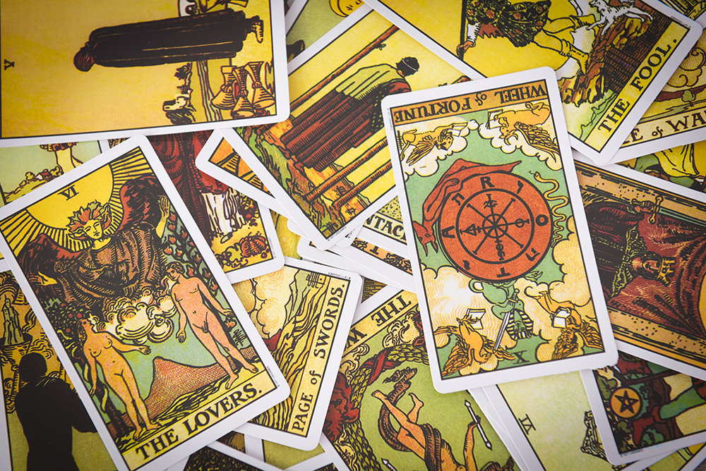 Photo de cartes de tarot