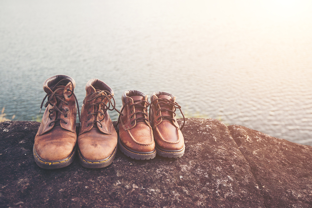 Photo de générations de chaussures